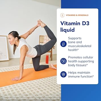 Pure Encapsulations Vitamin D3 Liquid | Supplement to Support Bone, Breast, Cardiovascular, Colon, and Immune Health* | 0.75 fl. oz.