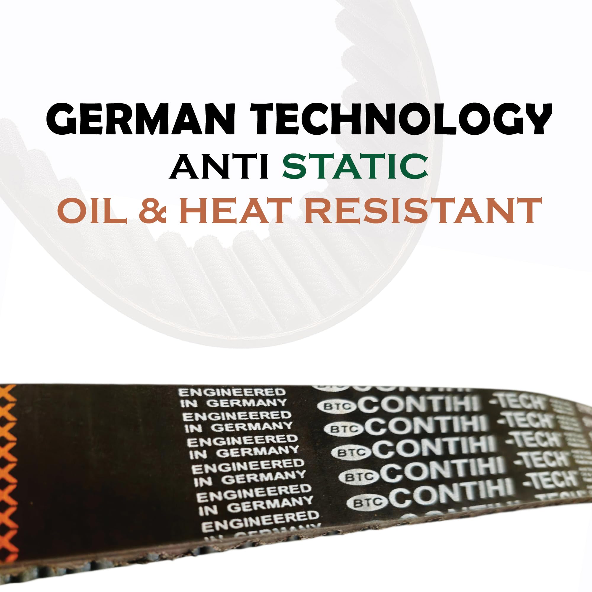 OLA GEN 2 (S1 PRO) Heavy Duty - Motor Drive Belt/Synchronous Belt | Conti Hi-Tech | OIL & HEAT Resistant | German Technology | Only for GEN 2 (S1 PRO) - Image 3 thumbnail