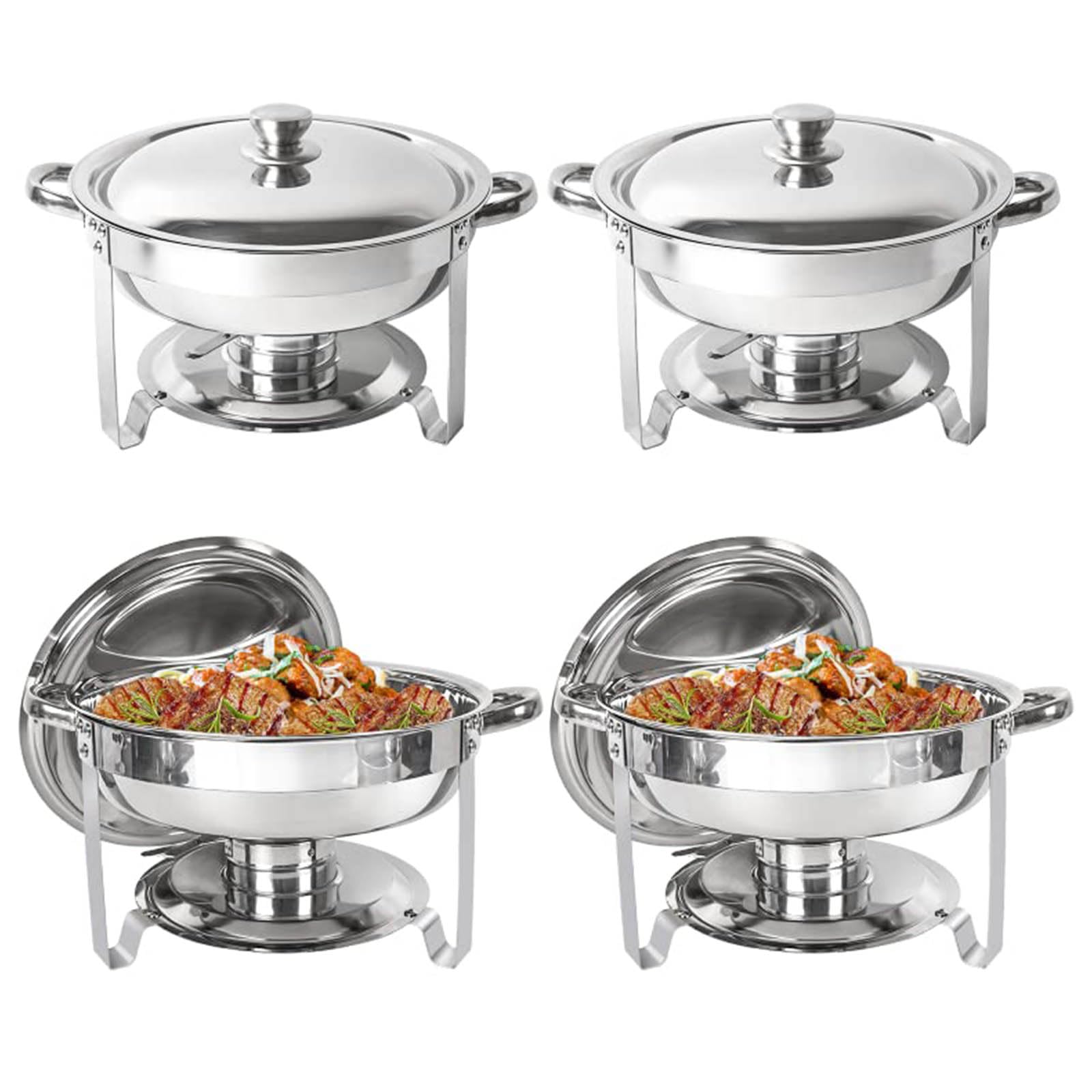 Hadecoll Light 3.5L Buffet Heating Set Chafing Dish Buffet Set Chafers And Buffet Warmers Sets Easy To Clean For Hotelsweddingsparties