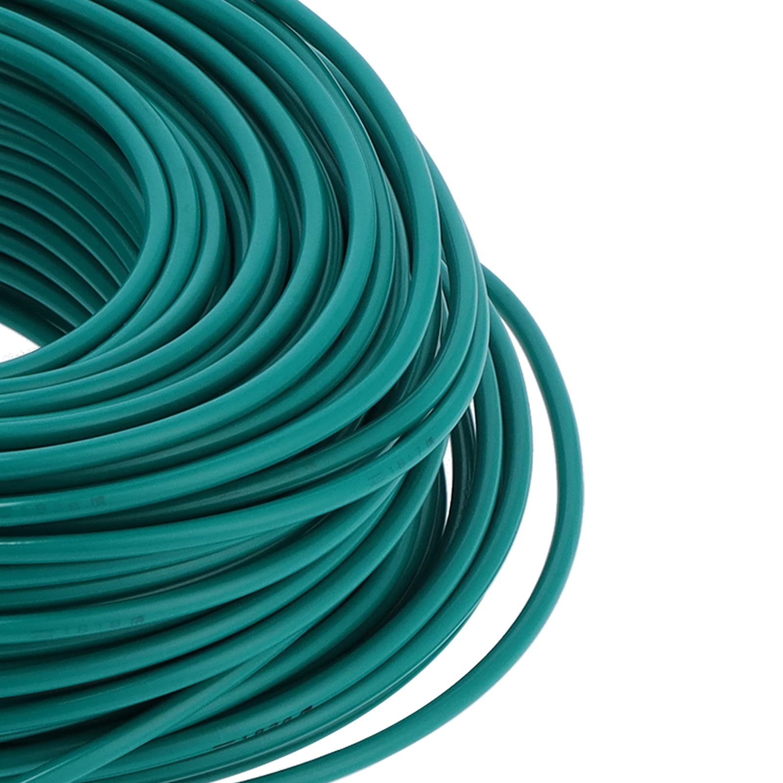 Cable Eléctrico, Cable Eléctrico de 100 M, Funda de PVC Verde Flexible, Área de Sección Transversal de Núcleo de Cobre único 10 Milímetros Cúbicos, Cable, Cables Eléctricos