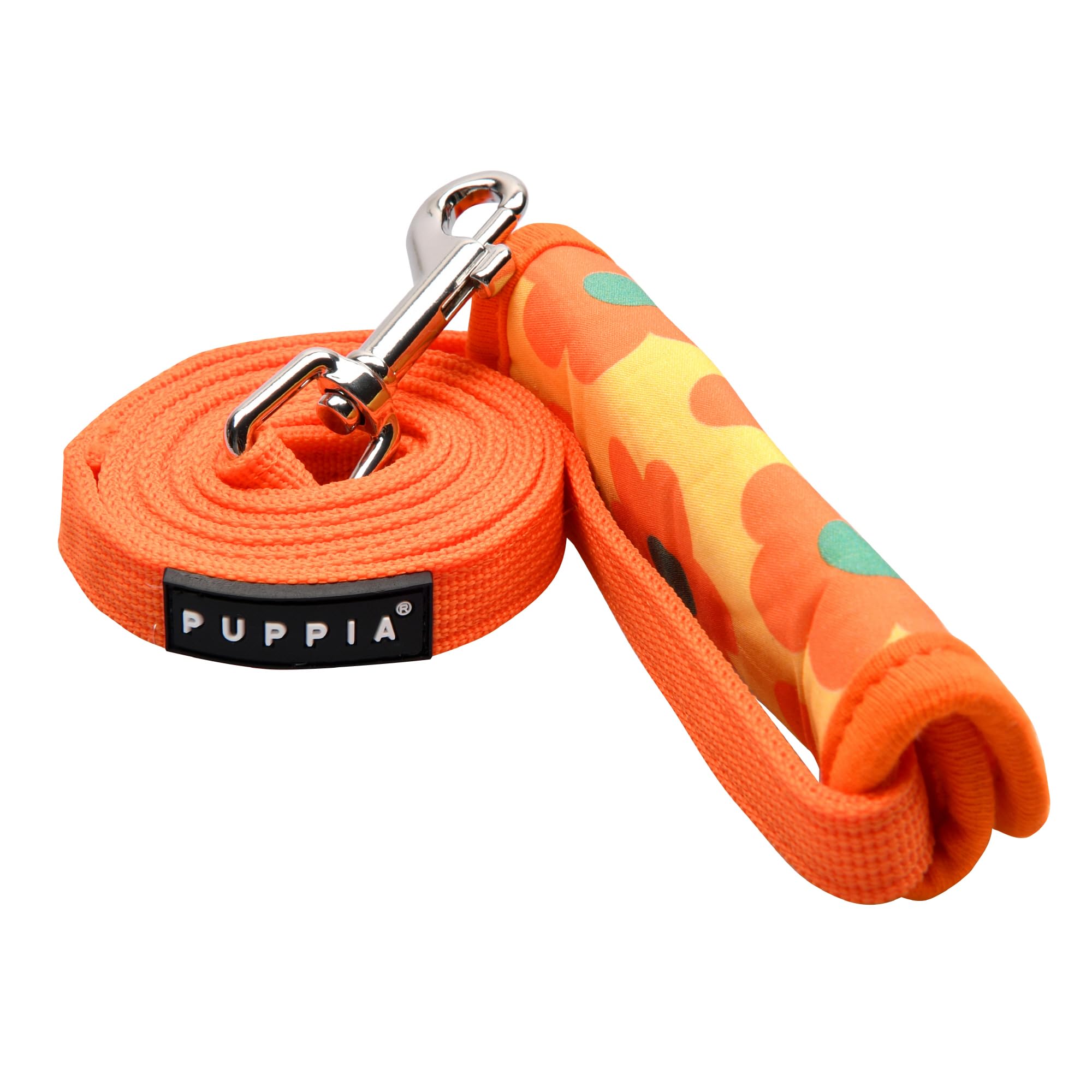 Laisse pour chien Puppia Bacopas orange taille L pour balades mode
