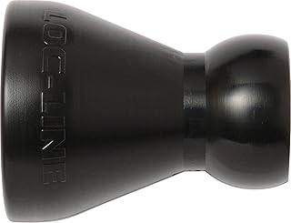 Loc-Line Coolant Hose Component, Black Acetal Copolymer, 3/4