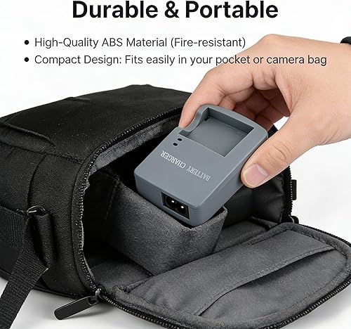 Miniatura 5 de Cargador CB-2LY para Canon NB-6L NB-6LH Batería CB-2LYE PowerShot D10 D20 S90 S95 SD770 SD980 SD1200 SD1300 SD3500 es cámara