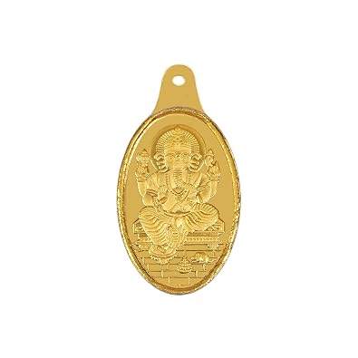 Bangalore Refinery 24k (999) Gold Coin Pendants 1gm