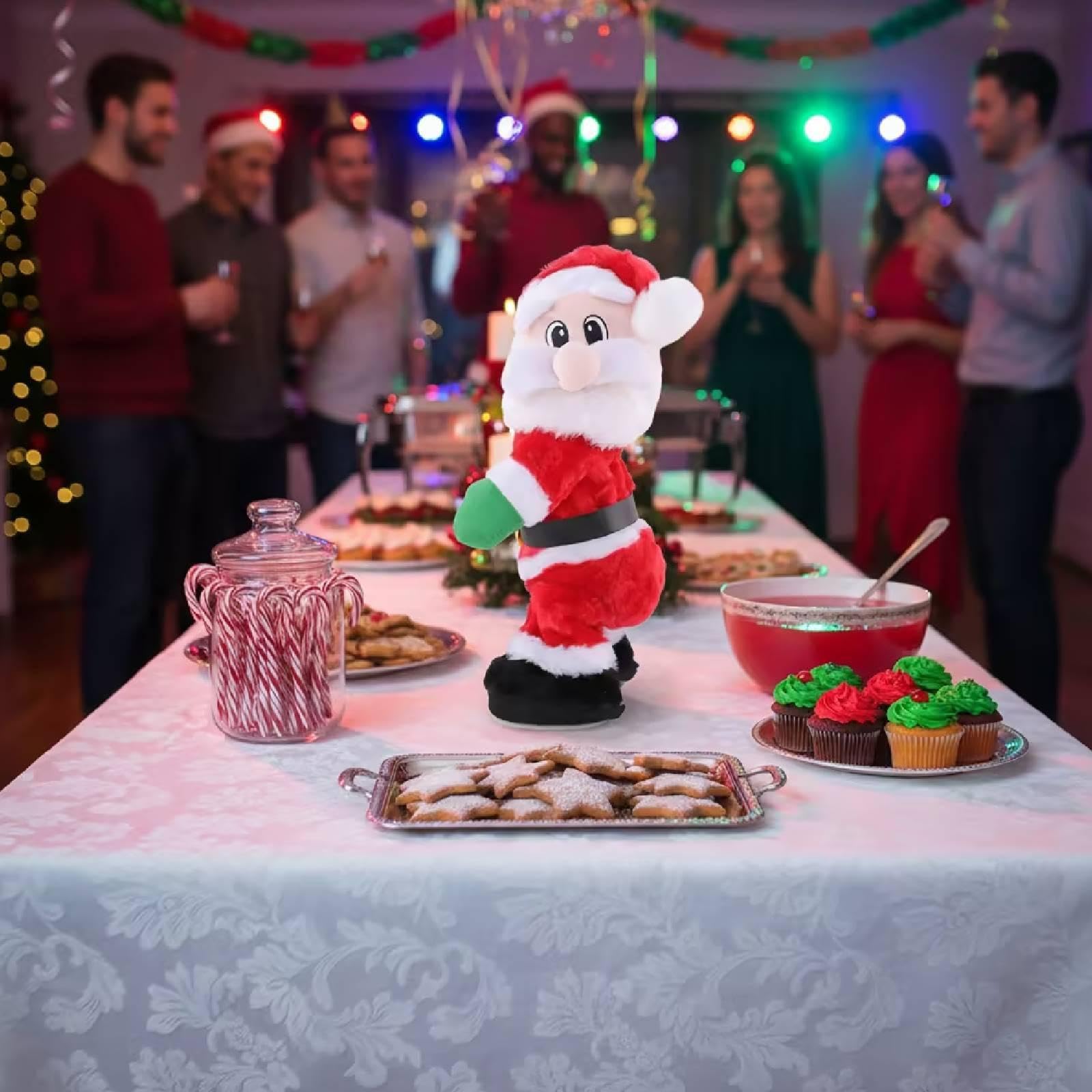 Muñeco Eléctrico de Papá Noel, Muñeco Bailarín de Papá Noel para El