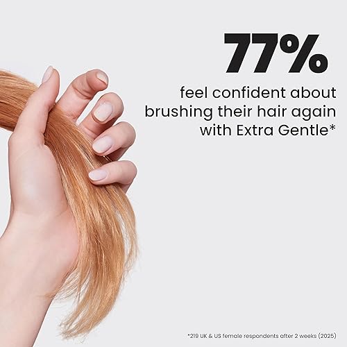 Miniatura 7 de Tangle Teezer Cepillo desenredante extra suave, con menos cerdas para desenredar de forma suave y efectiva para minimizar la caída y rotura del