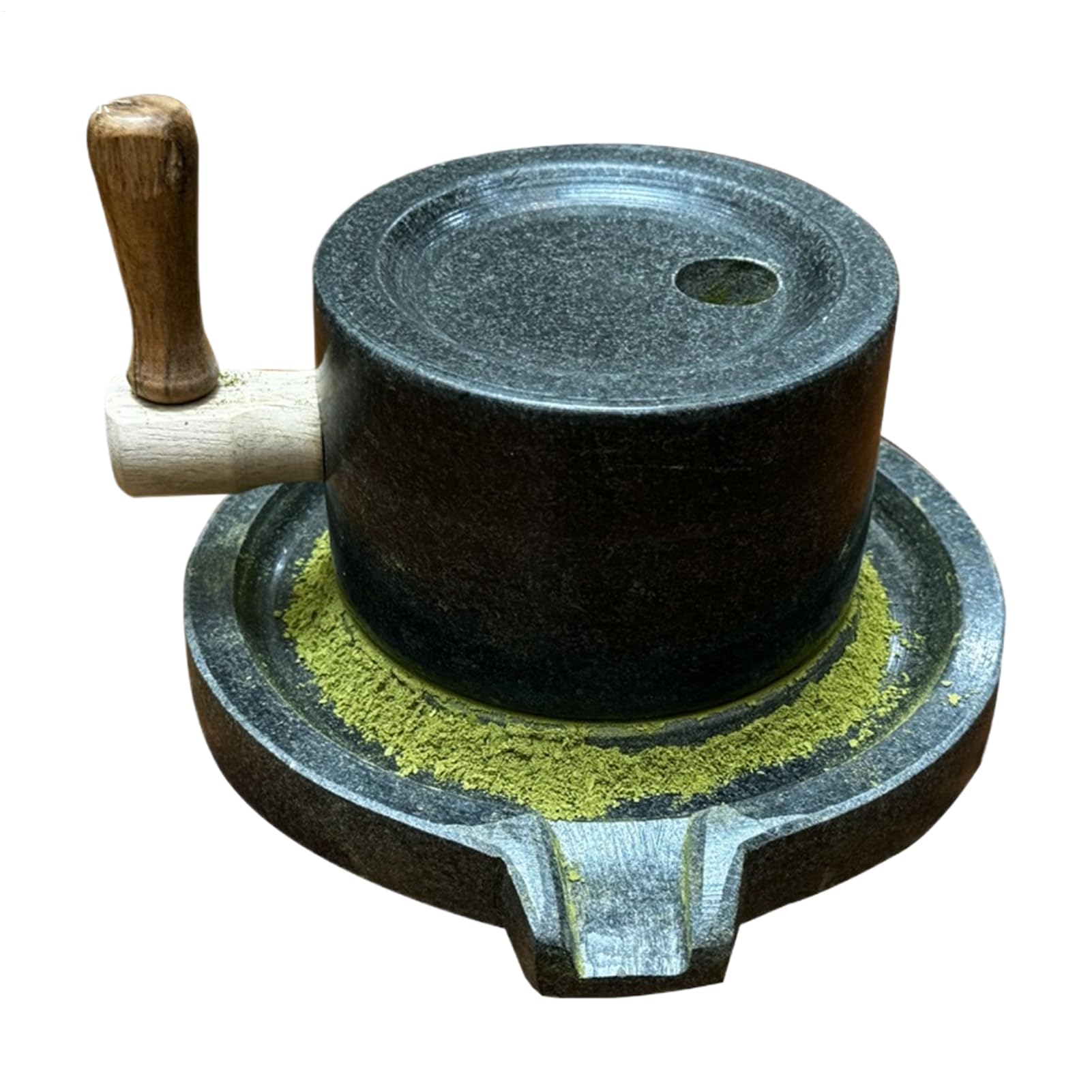 Mulino a Pietra per Macinare Farina Mulino Manuale in Pietra | Macinatore Manuale per Lavorazione Alimentare Per Macinare Caffè, Farina, Pepe, Sale E Noci, Per Uso Domestico, In Cucina,