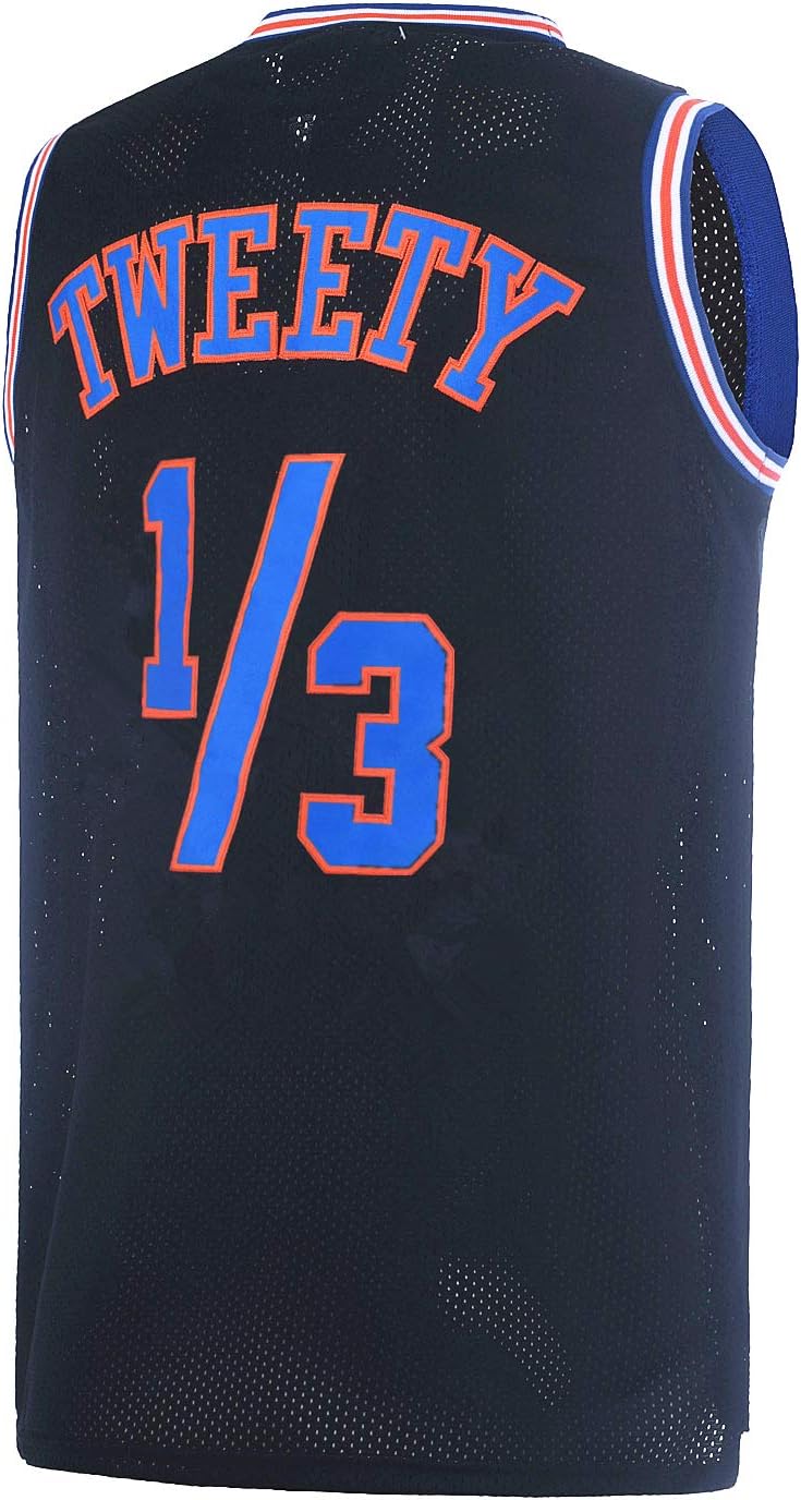 Mens #1/3 Ty Basketball Jersey for Women Movie Couples Halloween Costume