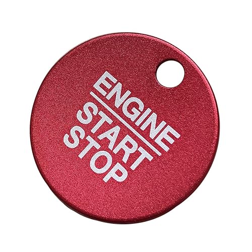 Miniatura 6 de RUIHE Botón de arranque del motor y cubierta del dispositivo de encendido para Ford F-150 F-250 F-350 F-450 Ranger Fusion Edge Expedition S-MAX