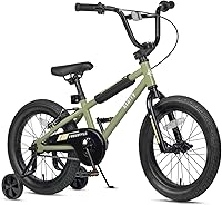 Vista 28 de 12 14 16 18 Inch Kids Bike BMX Style Bicycle with Training Wheels Coaster Brake for 2-10 Years Old Toddlers Boys Girls Multiple