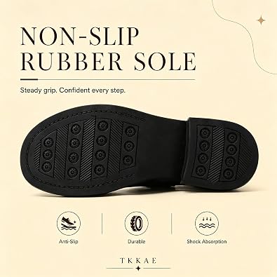 OKJ Mary Jane Shoes Women Flat Maryjane Black Mary Janes Comfortable Flats Dressy Casual School Cute Non Slip Work Shoes