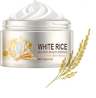 Crema hidratante facial de arroz, crema facia...