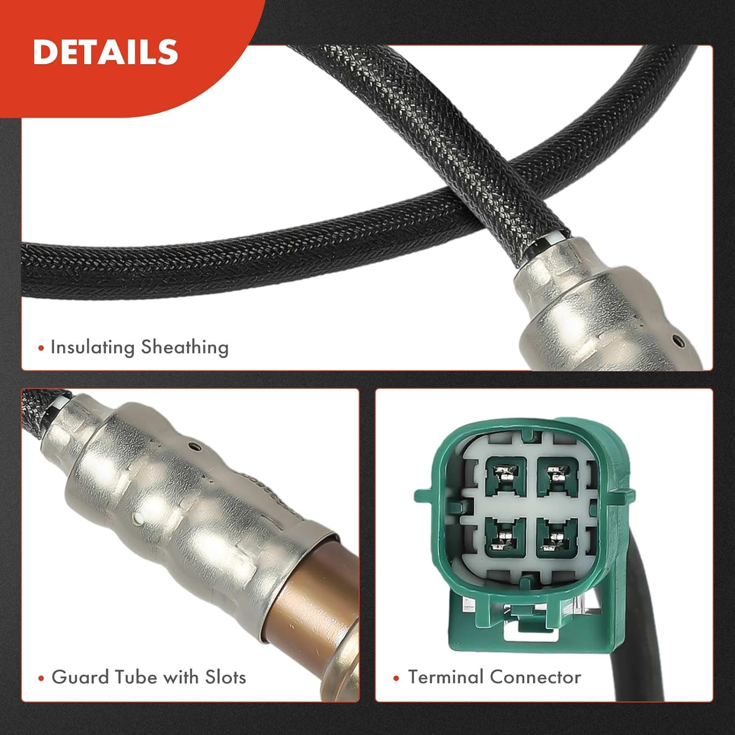 A-Premium O2 Oxygen Sensor Compatible with Nissan Frontier 2005-2012 & Suzuki Equator 2009, 2.5L, Upstream and Downstream, 2-PC Set
