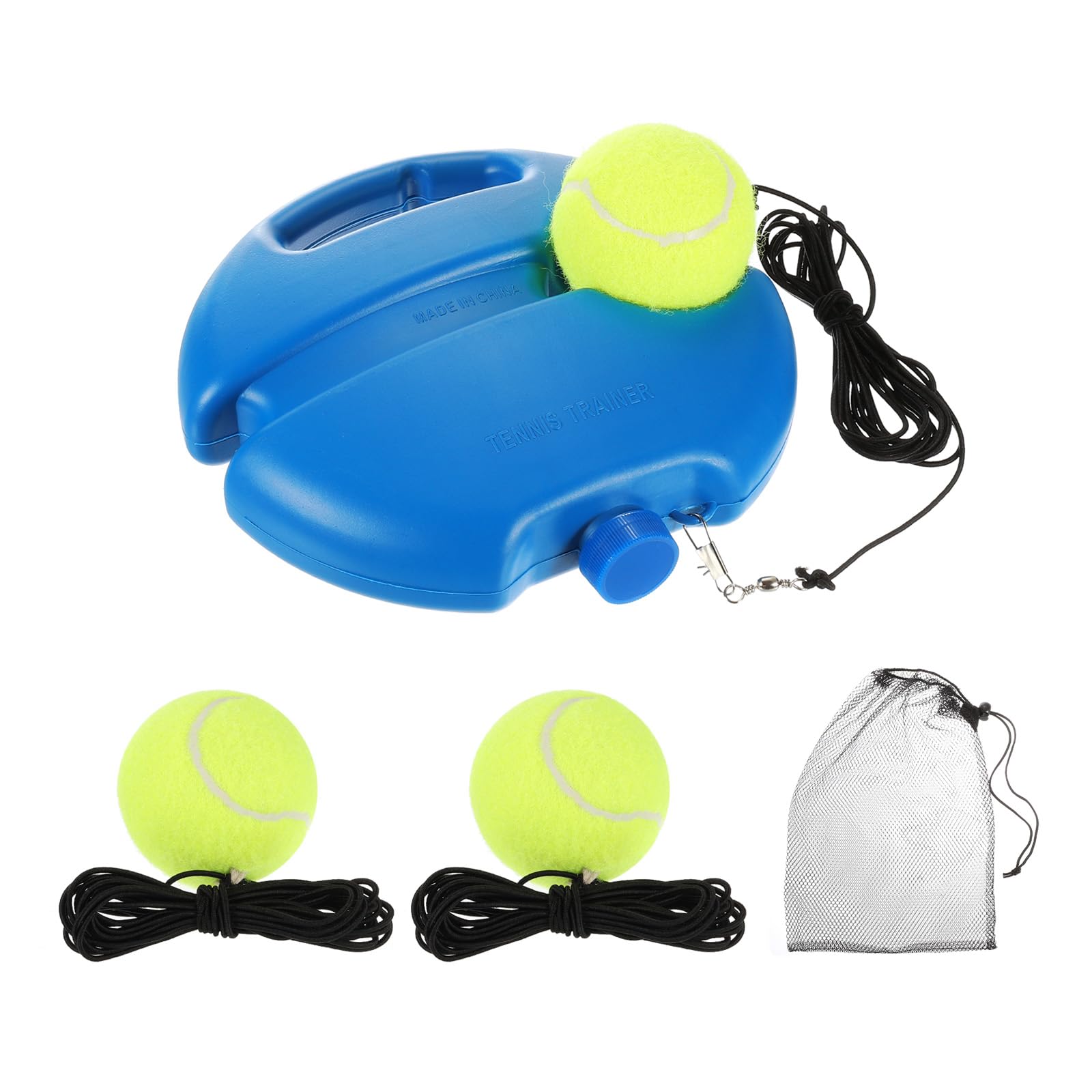 PATIKIL Tennis Train Rebound Ball With 3 String Balls