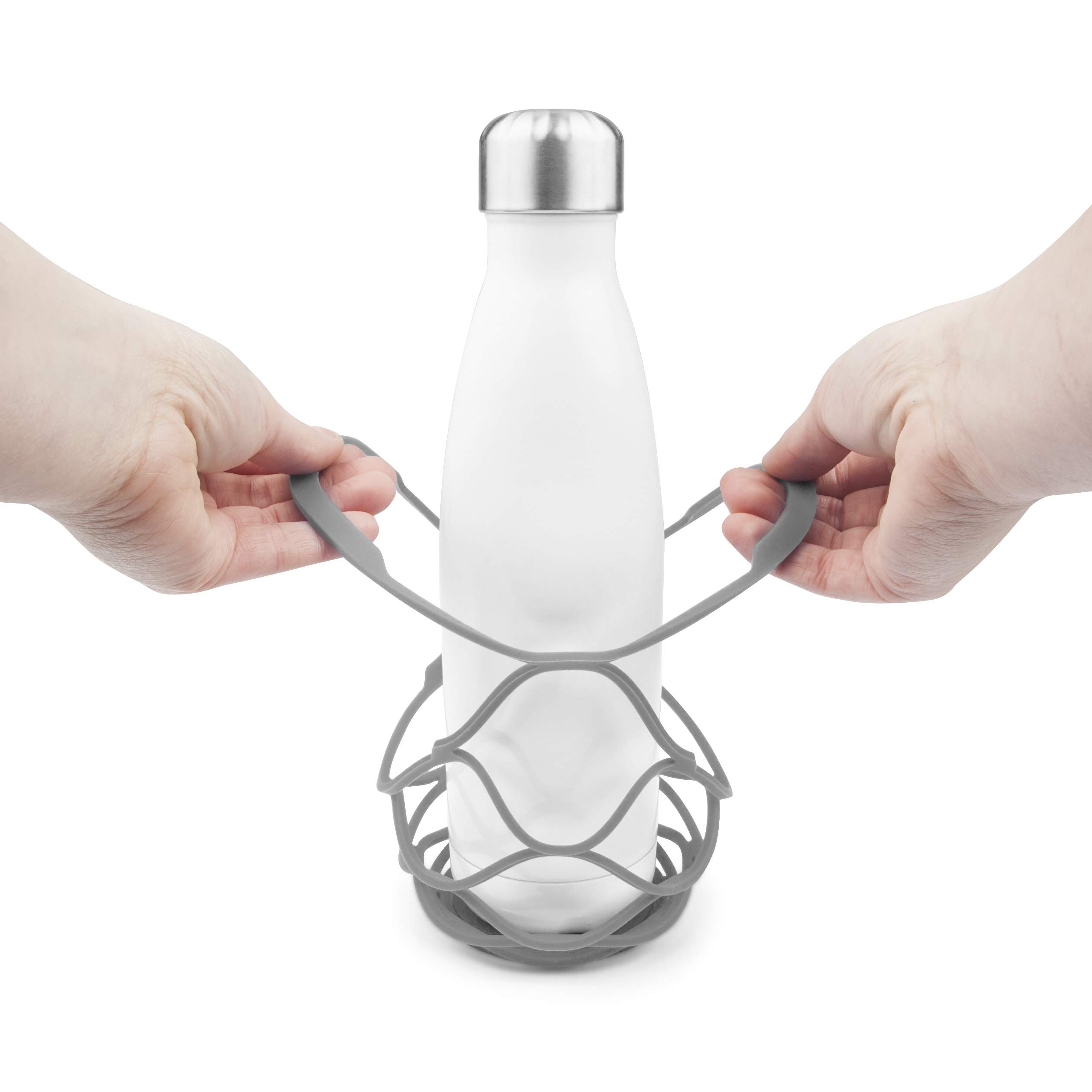 Final Touch Everyday Up&Away pieghevole in silicone borsa - grigio