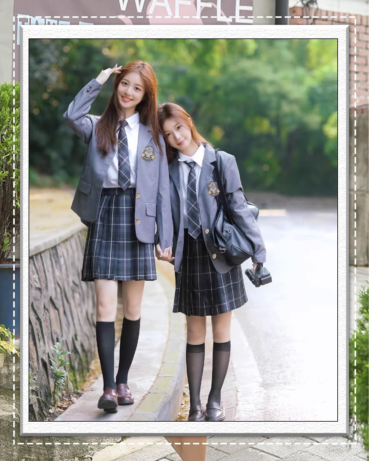 Amazon.co.jp: [JIURUN] 制服 セット レギュラーブレザー 衣装 軍服 森 