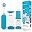 Pet Hair Remover for Clothes: Reusable Dog Cat Fur Lint Removal Brush for Clothes Furniture Couch Carpet Bed Car Seat - Self-Cleaning for Pet Owners (Fresh Blue, 1 Pack)
