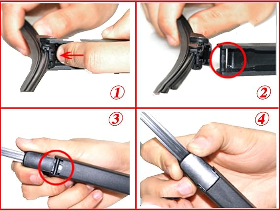 Wiper for VW Polo 9N 9N3 2005-2009, 13 Rear Wiper Blade