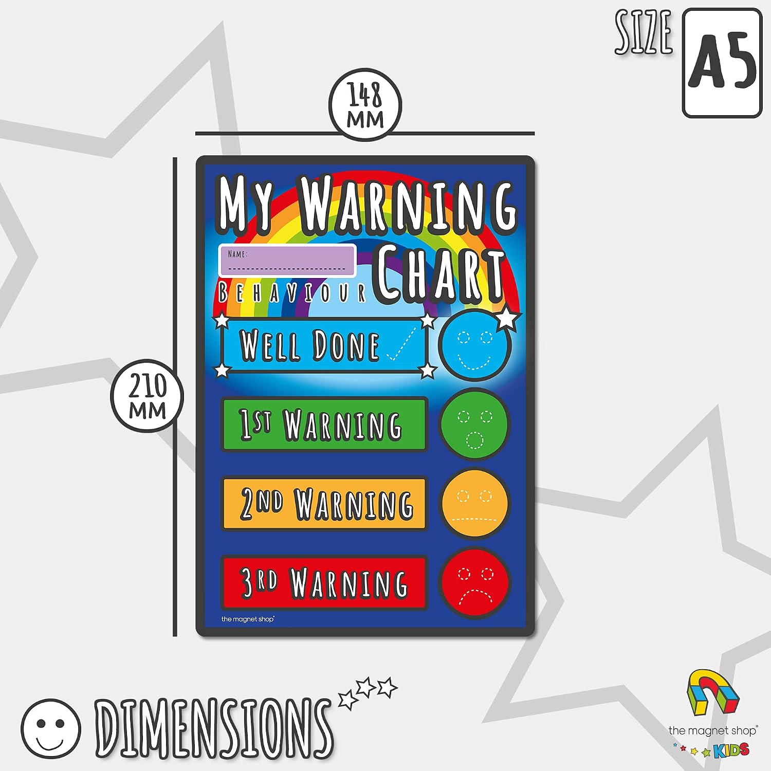 TMS Behaviour Warning Chart and Reward Chart for Children - Image 4