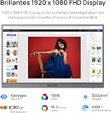 ARZOPA 17.3" Portable Monitor 1080P FHD 103% sRGB IPS Gaming Monitor Laptop Monitor with Built-in Kickstand HDMI USB C External Screen for PC Mac Phone Xbox PS5 - Z1C Plus Grey - 3
