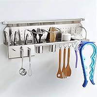 Vista 7 de Abrelatas más reciente para manos débiles, kit de abridor de botellas multifunción 6 en 1 con mango de silicona fácil de usar para niños, ancianos