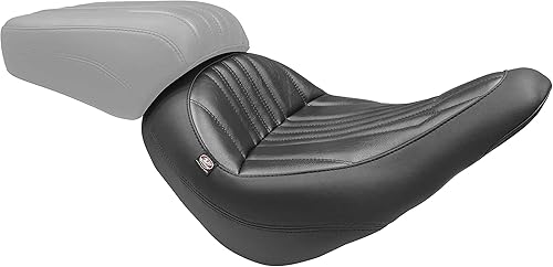 Mustang Asientos de motocicleta 75721 asiento individual de turismo estándar para Harley-Davidson Low Rider & Sport Glide 2018-'21, daga, negro