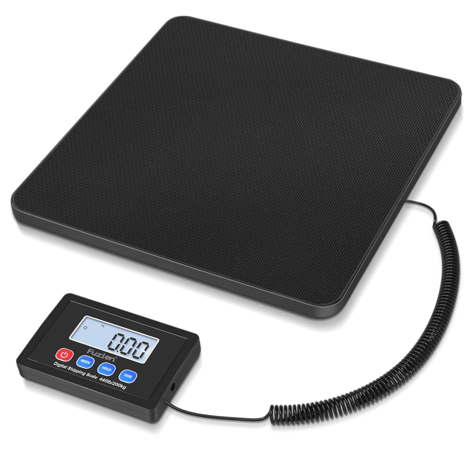 Fuzion Digital Shipping Scale, 440lbs x 1oz High Accuracy Postal Scale, Hold/Tare
