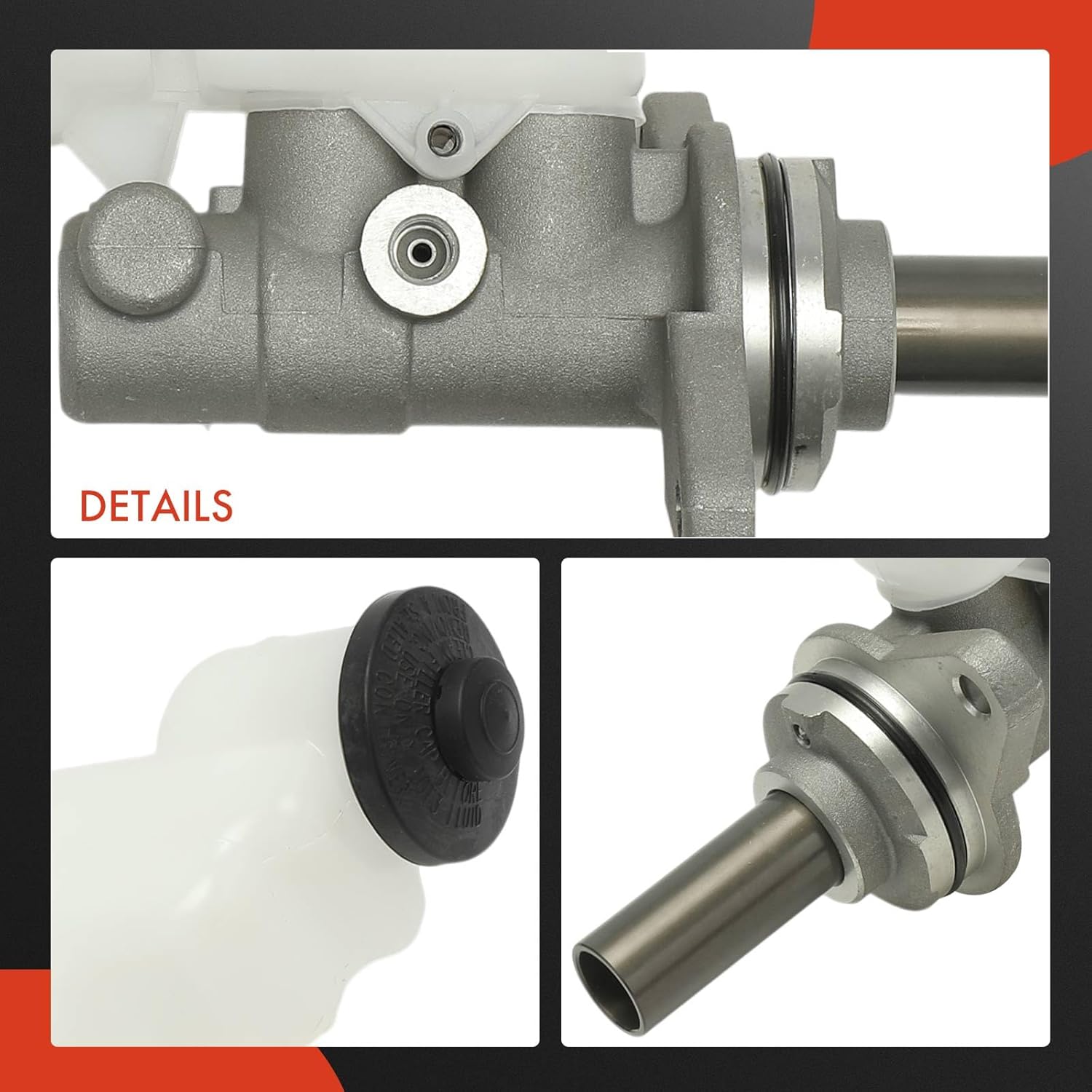 A-Premium Brake Master Cylinder with Reservoir and Sensor Compatible with Toyota Vehicles - Camry 2007-2011 (fits model Built in USA), Avalon 2008-2013