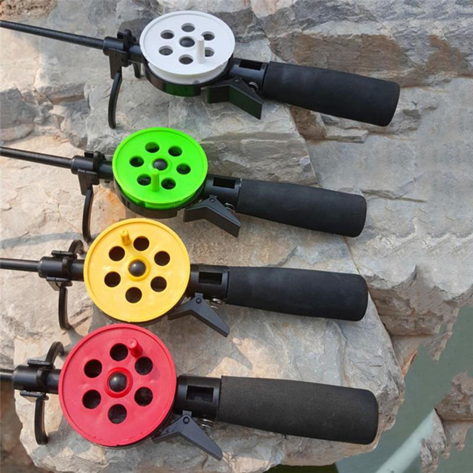 Meri SHOPP Lightweight Ice Fishing Rod with Reel Outdoor Fishing Accessories 14Inch As Per Description Sporting Goods | Fishing | Other Fishing