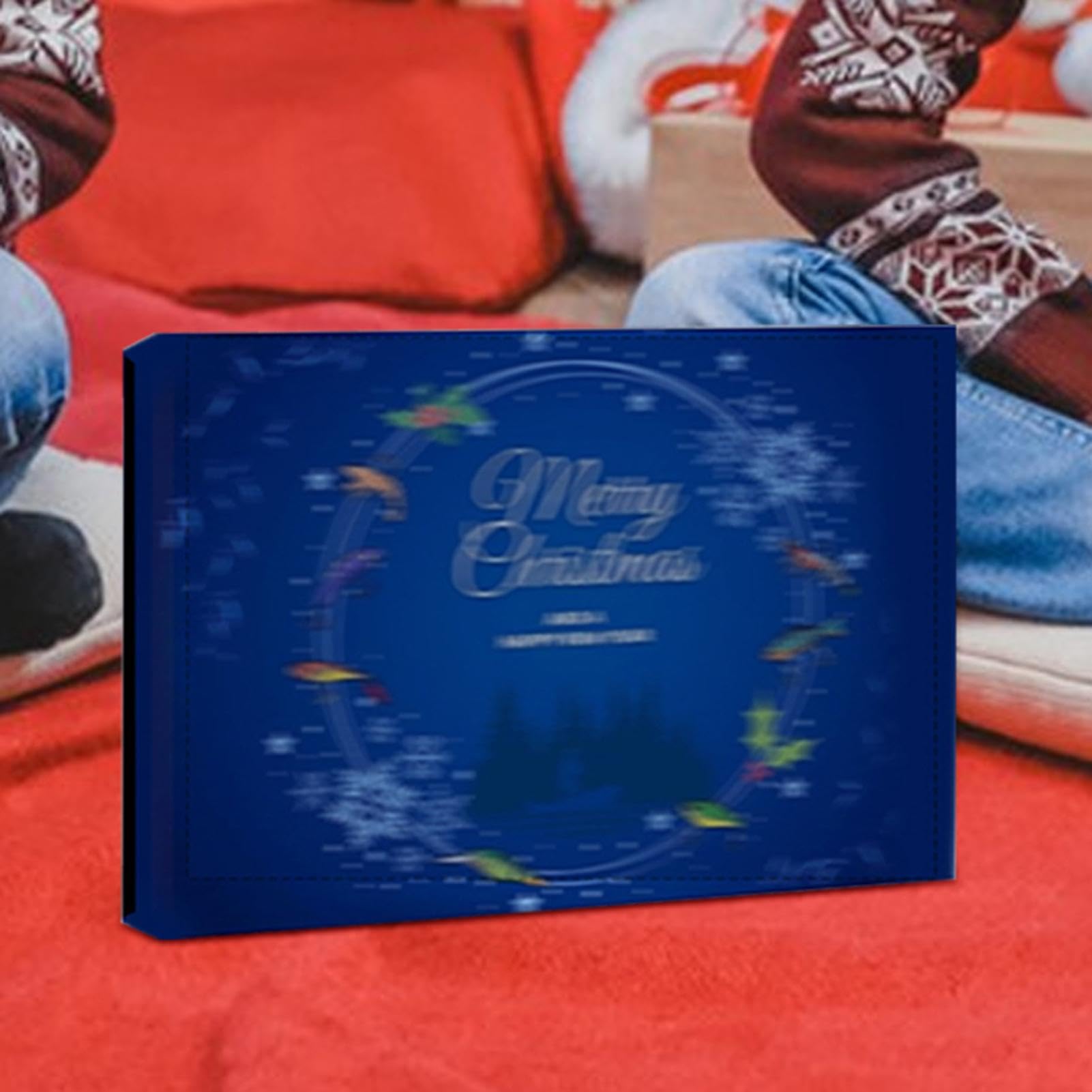 CALENDRIER DE L'AVENT avec 24 Leurres de Pêche Parfait pour Cadeaux aux CALENDRIER DE L'AVENT avec 24 Leurres de Pêche Parfait pour Cadeaux aux