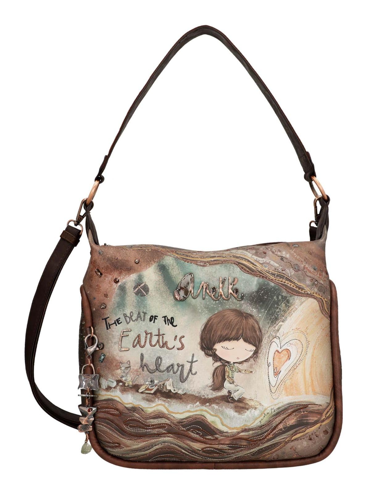 Anekke Bolso Mediano Core - De Hombro | Bandolera - Medidas: 29/25/12 Cm - Accesorios Y Complementos Mujer