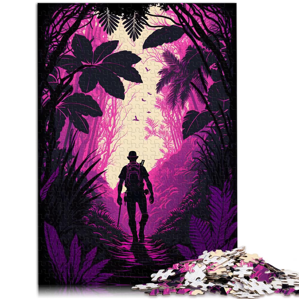 Walking Towards the Light 1000 Puzzles for Adults 1000 Pieces Premium Recycled Board for Adults 10.27x14.96inch