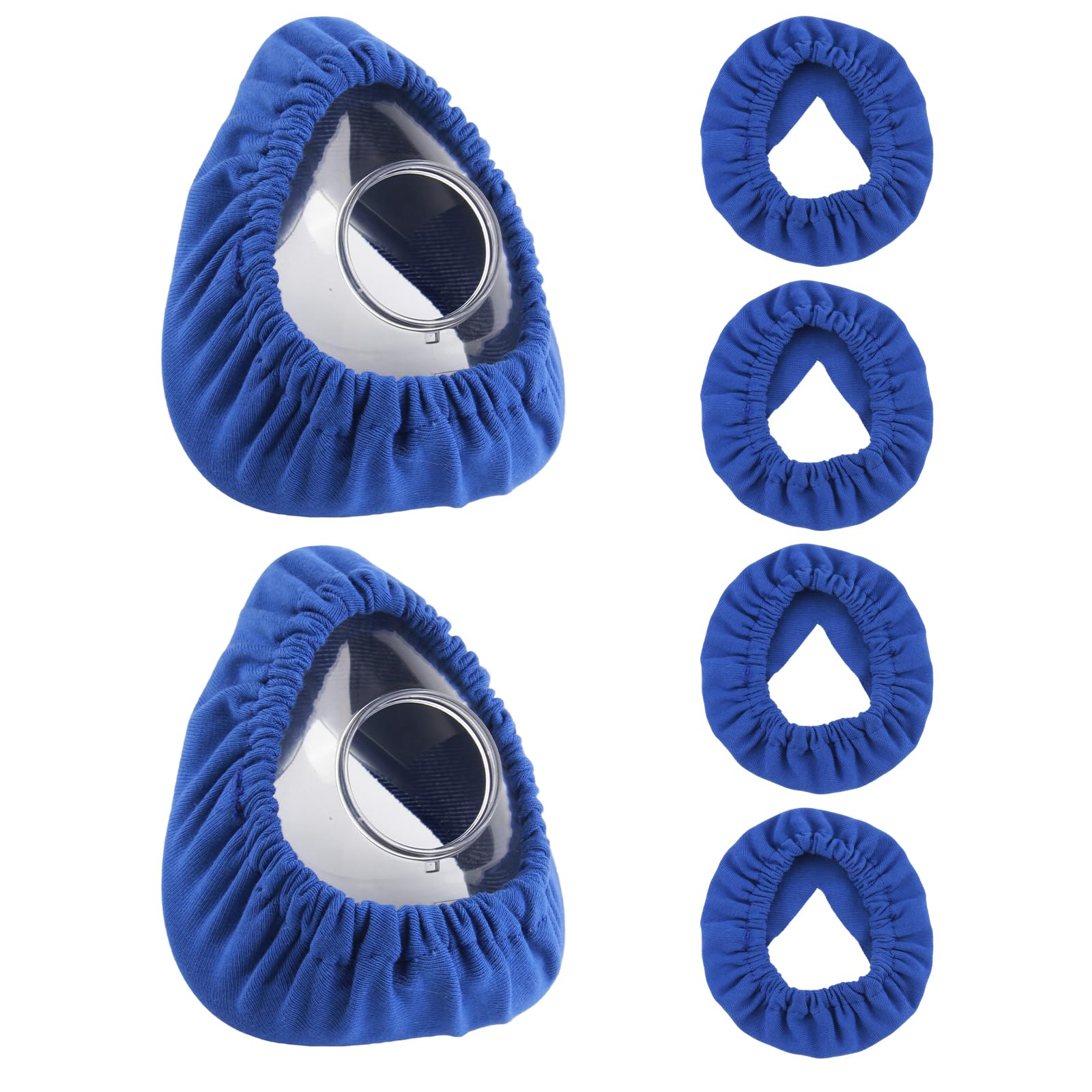 Photo 1 of SHFGYG Mask Liners for F20/F10 Full Face Masks - 4 Pack Blue