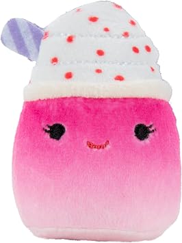 Squishville by Original Squishmallows Sweet Tooth Squad Plush - 2-Inch Bernice, Chanel, Cinnamon, Carmelita, Maya & Clara Plush - Toys for Kids