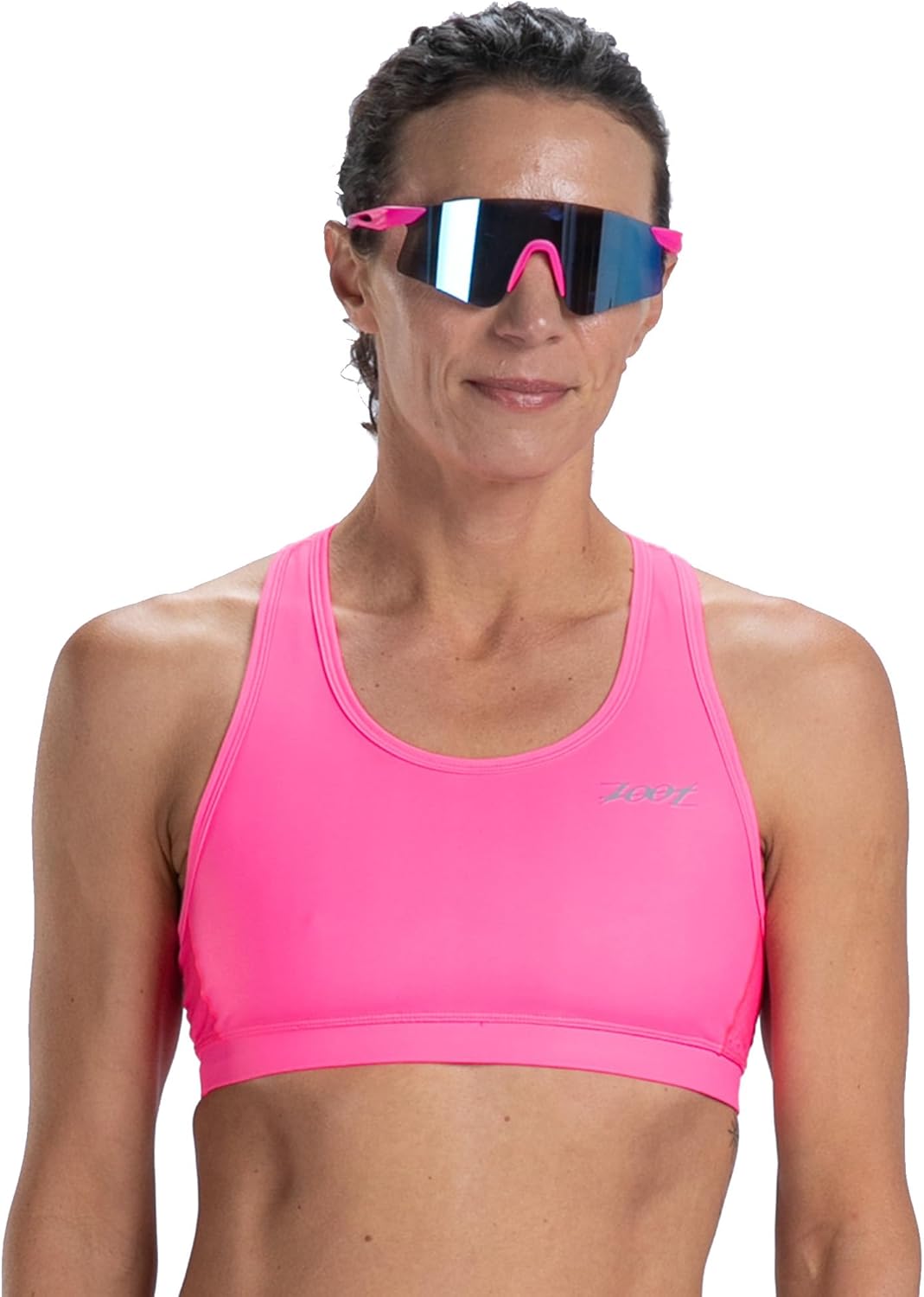 Zoot Women’s Core Tri Bra, Racerback High-Performance Triathlon Sports Bra for Swim, Bike, Run & UPF 50+ Protection