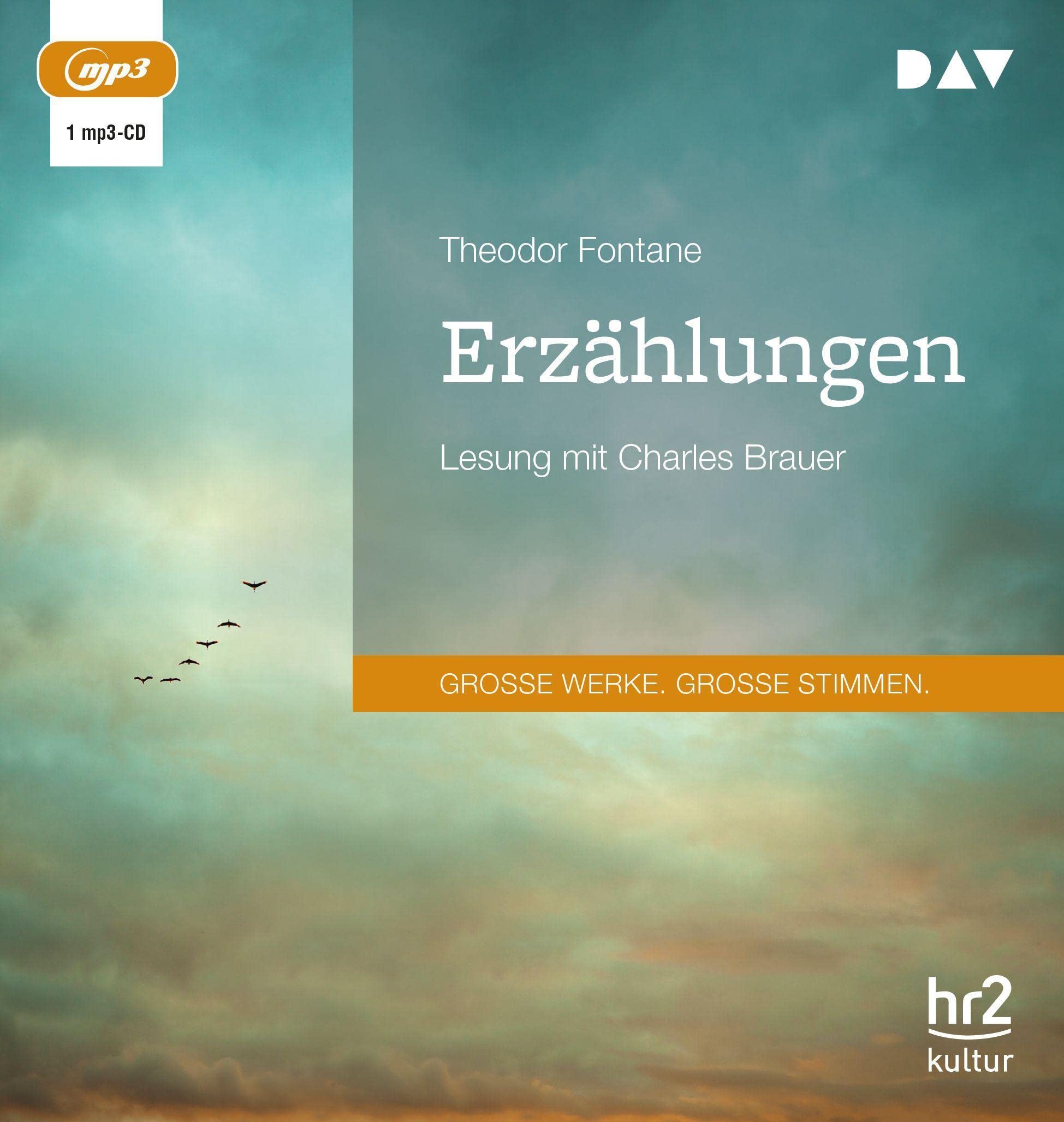 Der Audio Verlag Erzählungen: Lesung Mit Charles Brauer (1 Mp3-Cd)