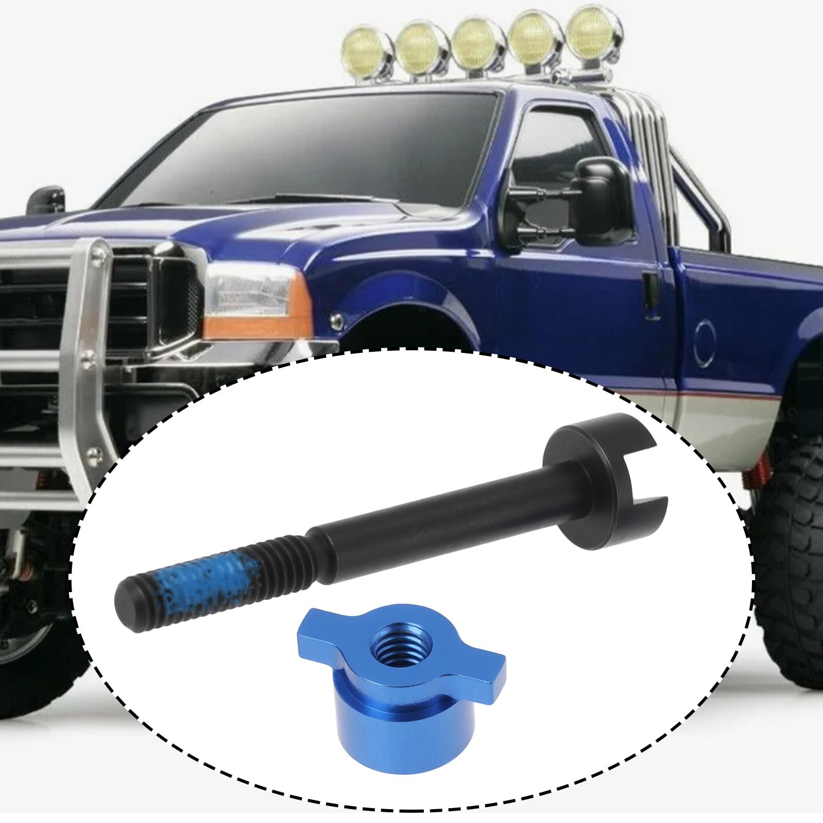 LT Easiyl 1Set Differential Adjustment Set TAM22029 Compatible With Tam-Iya TD4 Series Chassis - Image 2