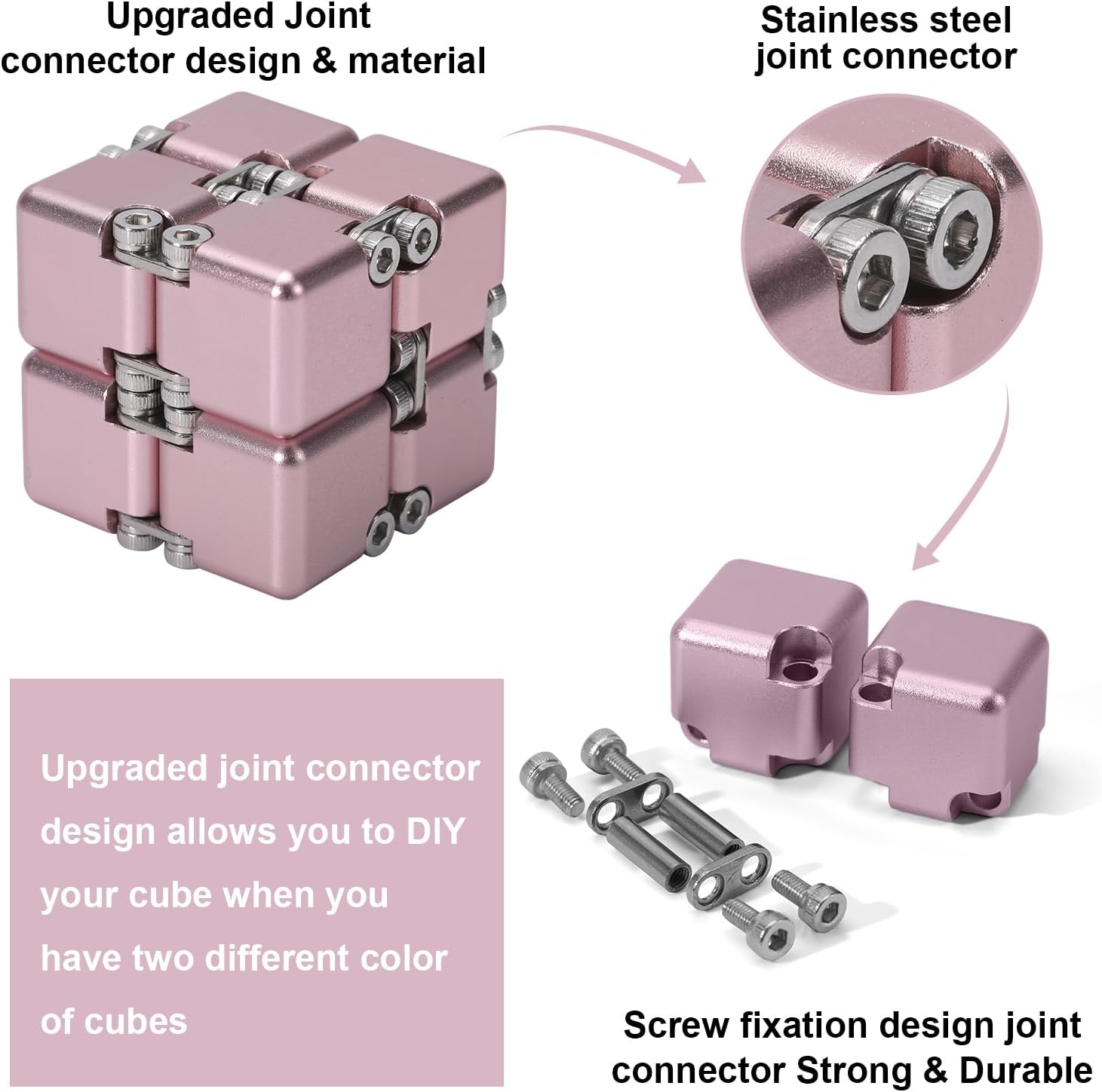 タンクトラック型フィジェットおもちゃ EDC Fidget EDCELL フィ