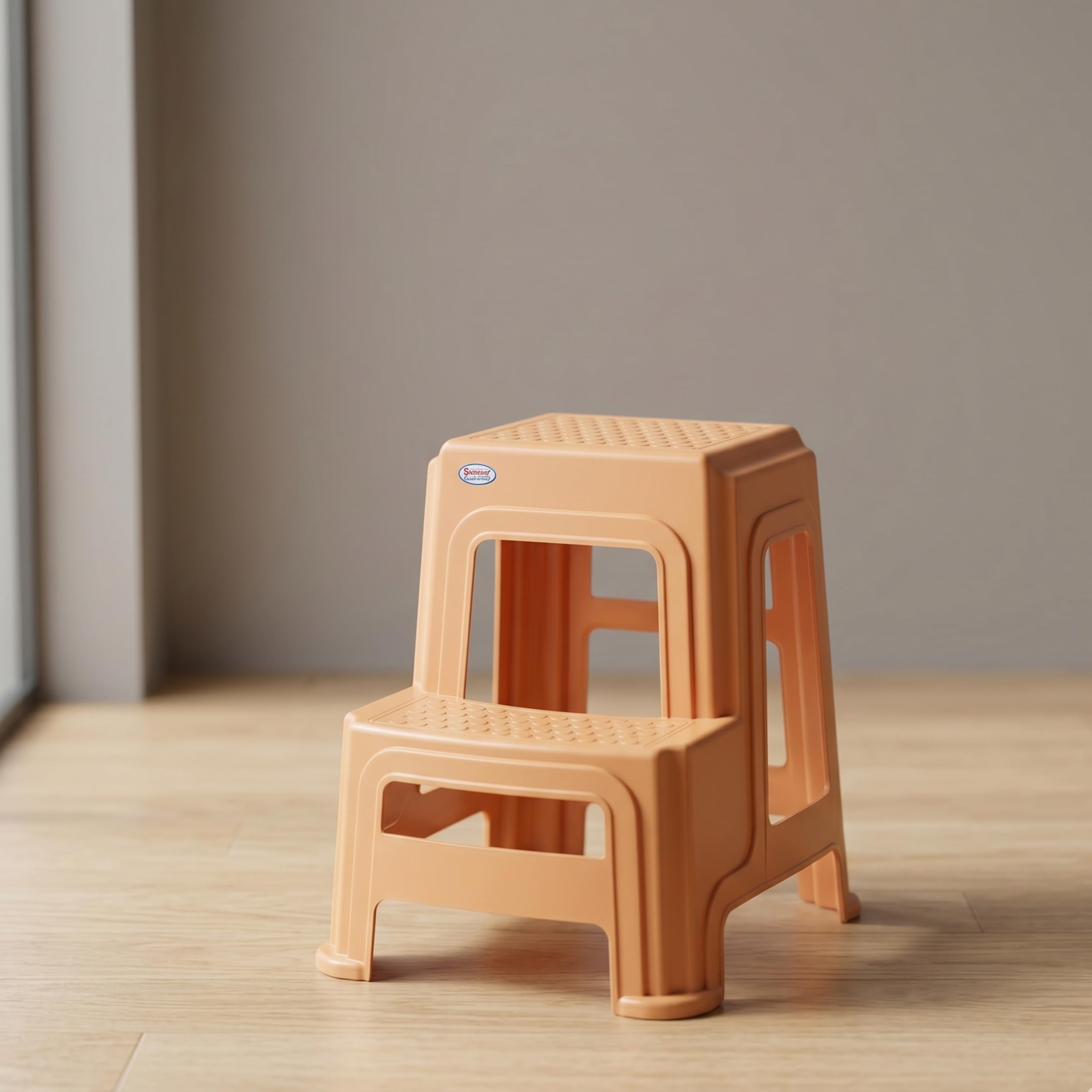 Oaknest Supreme Multipurpose Plastic 2-Step Stool for Kids