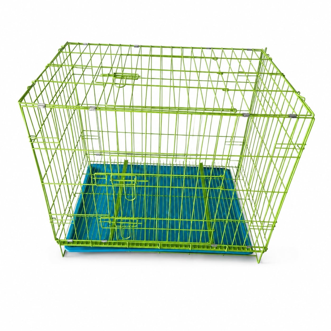 Gabbia per Cani con Vaschetta, 70x50x60cm | Costruzione , Alloggio cani, Zona sicura casa, Per nuovi proprietari