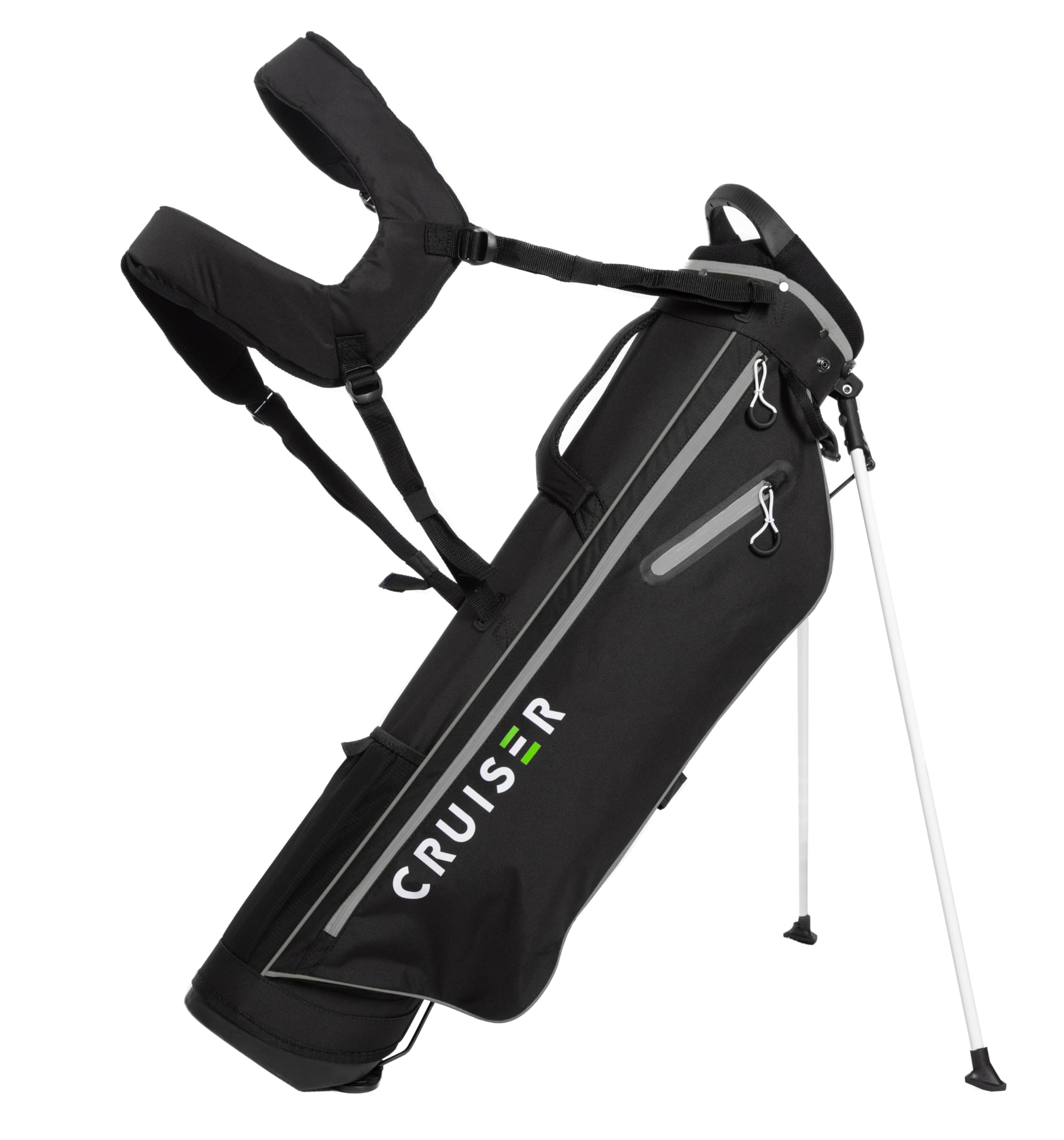 CRUISER GOLF (CR-Lite) Sac de Golf avec Support, Ultra Léger Sac Trepied Golf - 1,5kg, Double Bandoulière