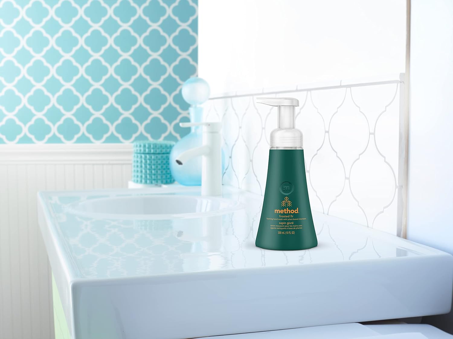 Method Foaming Hand Wash, Froster Fir, 10 fl oz (Pack of 1)