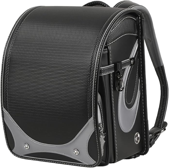 新品❤️ランドセル 黒 軽量 防水加工 自動ロック A4フラットファイル対応 牛革 新品 ランドセル 軽量 高級合皮 収納 多機能 大容量 自動ロック 防水
