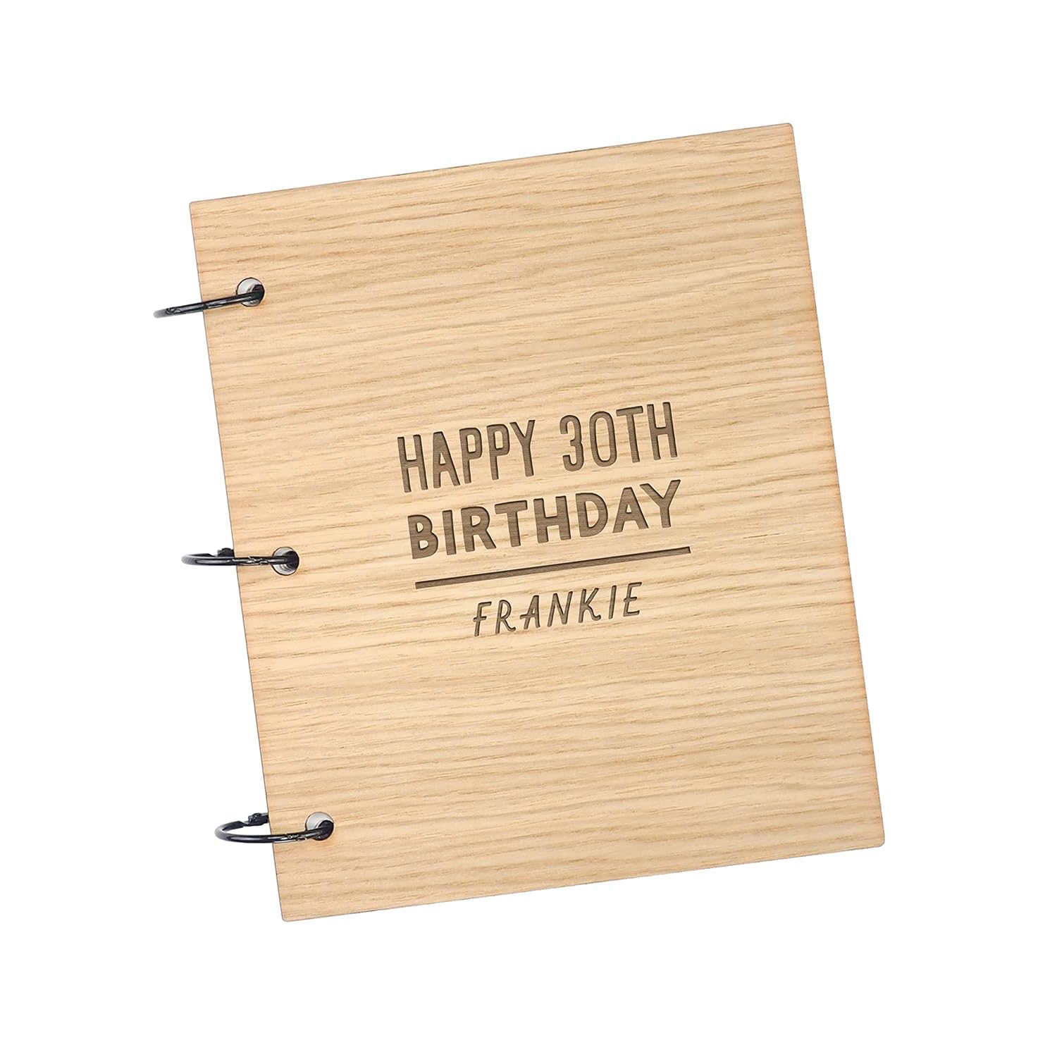 Personalised Happy Birthday Photo Album Milestone Birthday Scrapbook