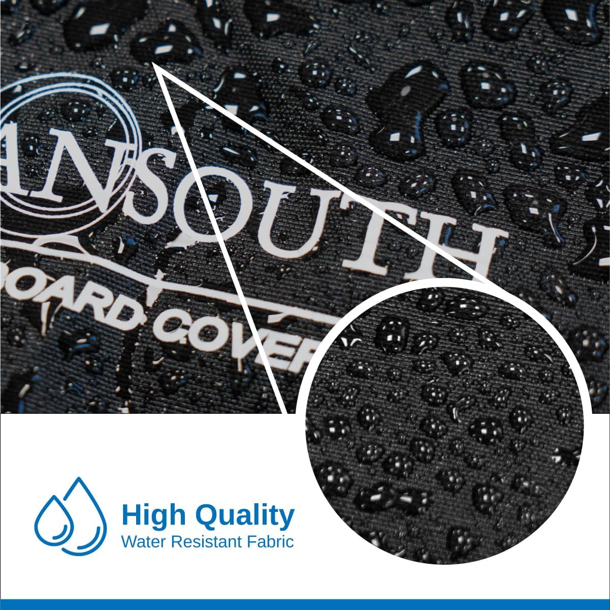 Oceansouth Custom Fit Full Covers for Suzuki Outboard Engine (DF250AP,DF300AP V6 4.0L (from 2012 up to 2024), Leg Length:30")