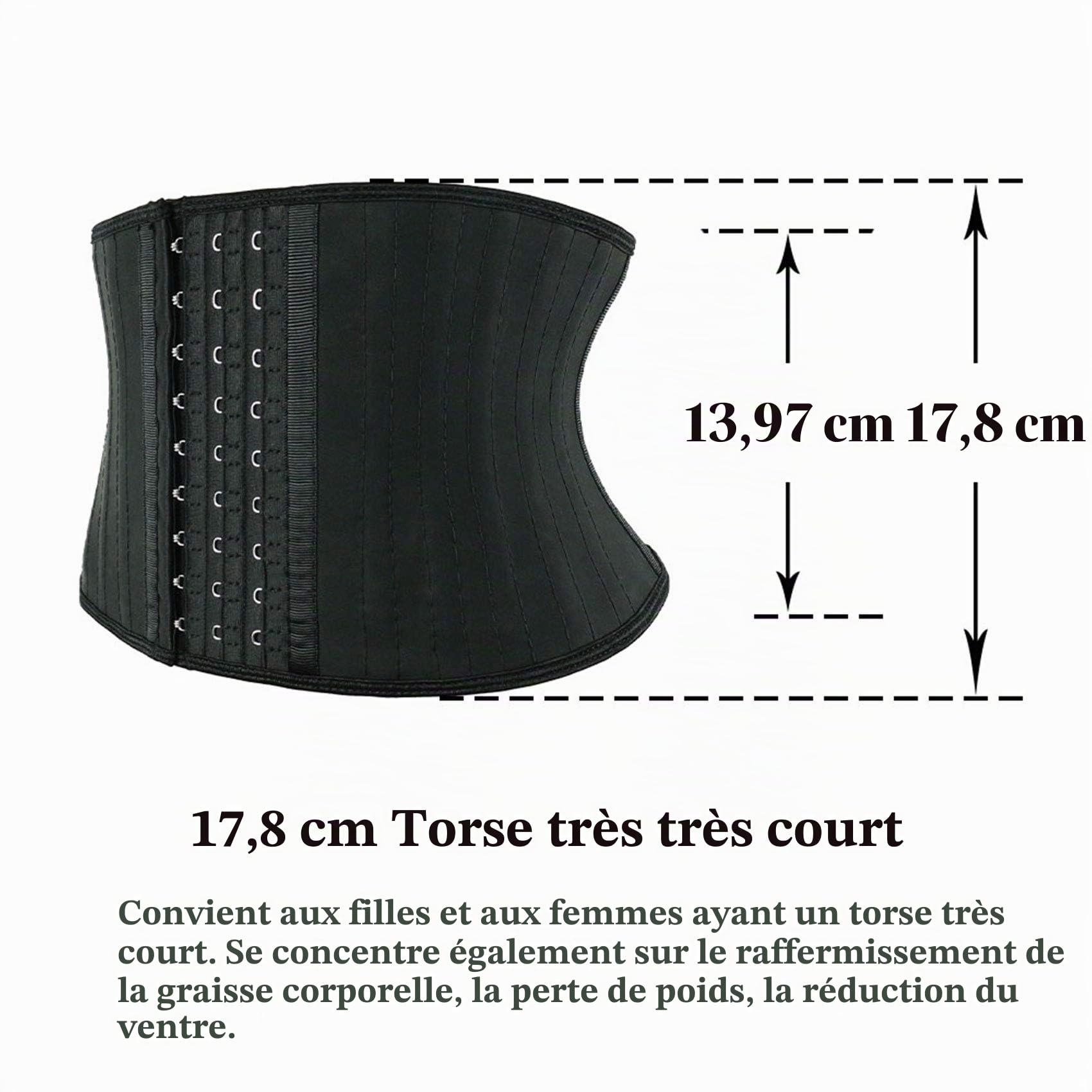 Atbuty Mhw1511 Gaine-Culotte de Taille Femme