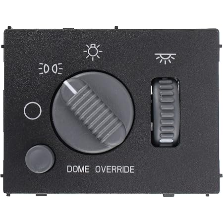 ACDelco GM OE Headlight & Dome Light Switch | Instrument Panel Dimmer Replacement D1531J