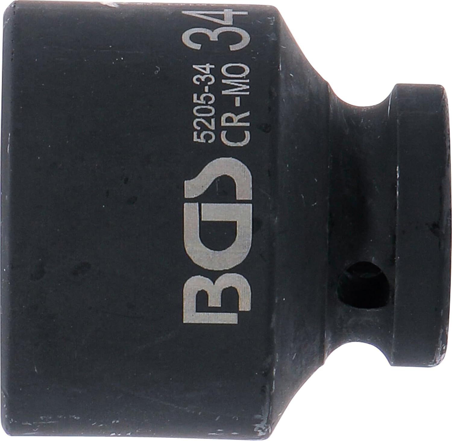 BGS 5205-34 Impact Socket Spanner Insert Hexagonal 12.5 mm (1/2 Inch) SW 34 mm