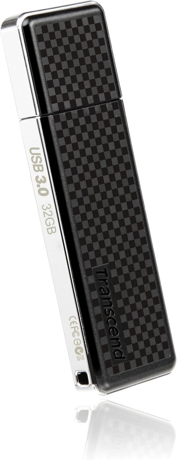 Transcend USBメモリ 32GB USB 3.1 MLCチップ搭載 キャップ式 ブラック TS32GJF780