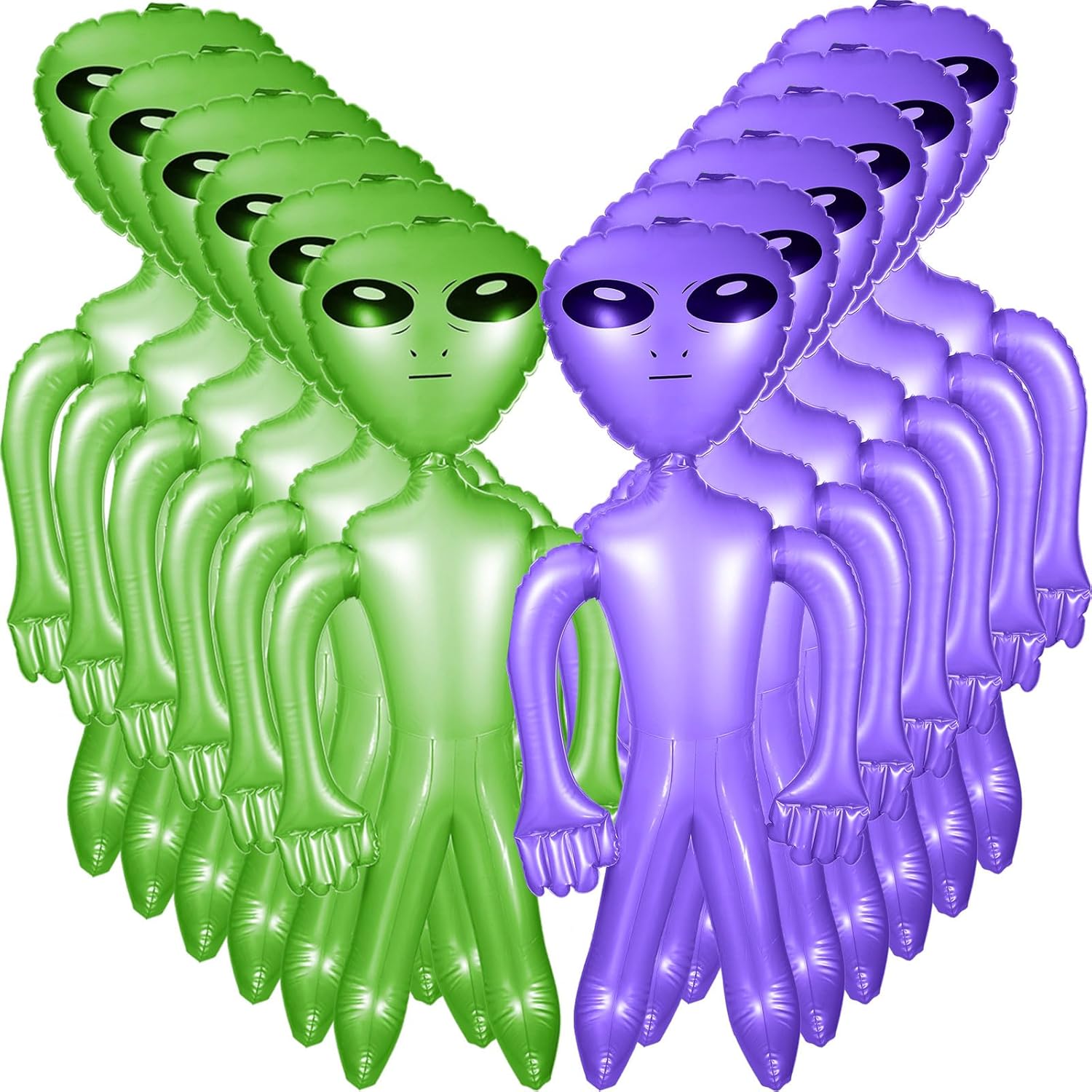 12 Pieces 35 Inch Alien Inflates Alien Party Favors and